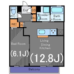 Richesse　Dwell　溝の口の物件間取画像